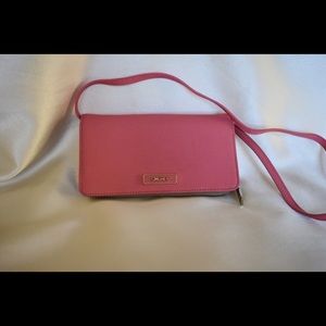 ✨Host Pick✨ DKNY Bubblegum Pink Crossbody Wallet